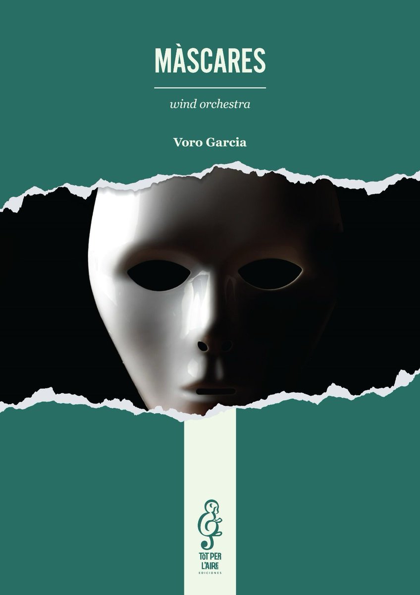 El dissabte 1 de març, al concert d'hivern de la CIM La Armónica, s'interpretarà Màscares (2017).

Estic molt content i agraït per l'oportunitat que m'han oferit.

Palacio de la Música de Buñol 19 h. 

Centro Instructivo Musical La Armónica de Buñol
Saül Gómez Soler, director.