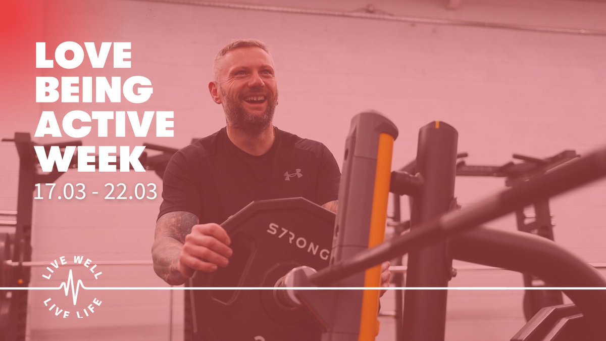 Love Being Active week is returning to Life Leisure this March! Join us as we celebrate movement, health, and the joy of staying active with a week full of exciting free activities for all the family 🤸‍♂️💪🏸

More info: bit.ly/3Qo7Piz