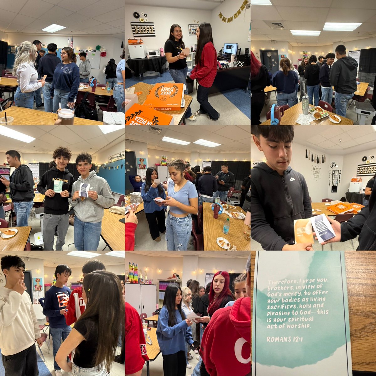Yadira De La Cruz (@ydelacruz_ahs) on Twitter photo Amazing Ice Breaker at Blazers for Christ today! Learning Bible Verses❤️❤️♥️! <a href="/Americas_HS/">Nancy Torres</a> ☺️☺️🙌🙌🙌 Amazing Ice Breaker at Blazers for Christ today! Learning Bible Verses❤️❤️♥️! <a href="/Americas_HS/">Nancy Torres</a> ☺️☺️🙌🙌🙌