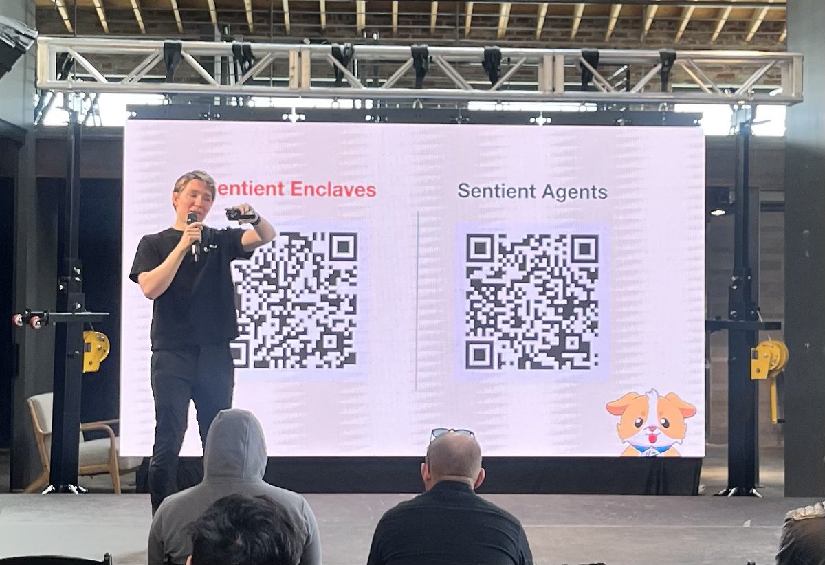 hstyagi's tweet image. Resources from @SentientAGI to build unruggable AI: @oleg_golev announcing Sentient Enclaves repo