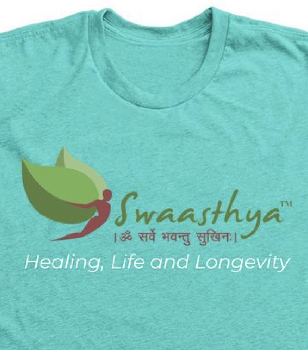 kanojias's tweet photo. Happy Mahashivratri to all my fellow jivanmuktas. Swaasthya in Sanskrit means total balance and health of body-mind-consciousness. Here's a T-shirt you could own (or gift to your loved one) to remind yourself about Healing, Life, and Longevity. https://t.co/upTav0sKfI https://t.co/QGseXw1qsu