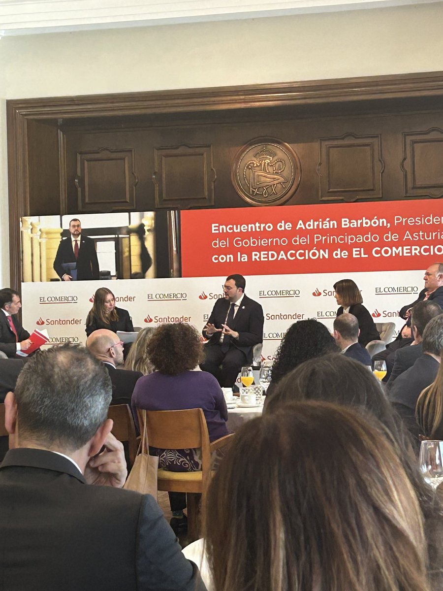 Hoy hemos escuchado las propuestas del Pte <a href="/AdrianBarbon/">🌹 Adrián Barbón 💙💛</a> Barbón para Asturias en una estupenda iniciativa del <a href="/elcomerciodigit/">EL COMERCIO</a> en el #RealclubAsturRegatas 

#Asturias #politicas #fiscalidad #infraestructuras #futuro