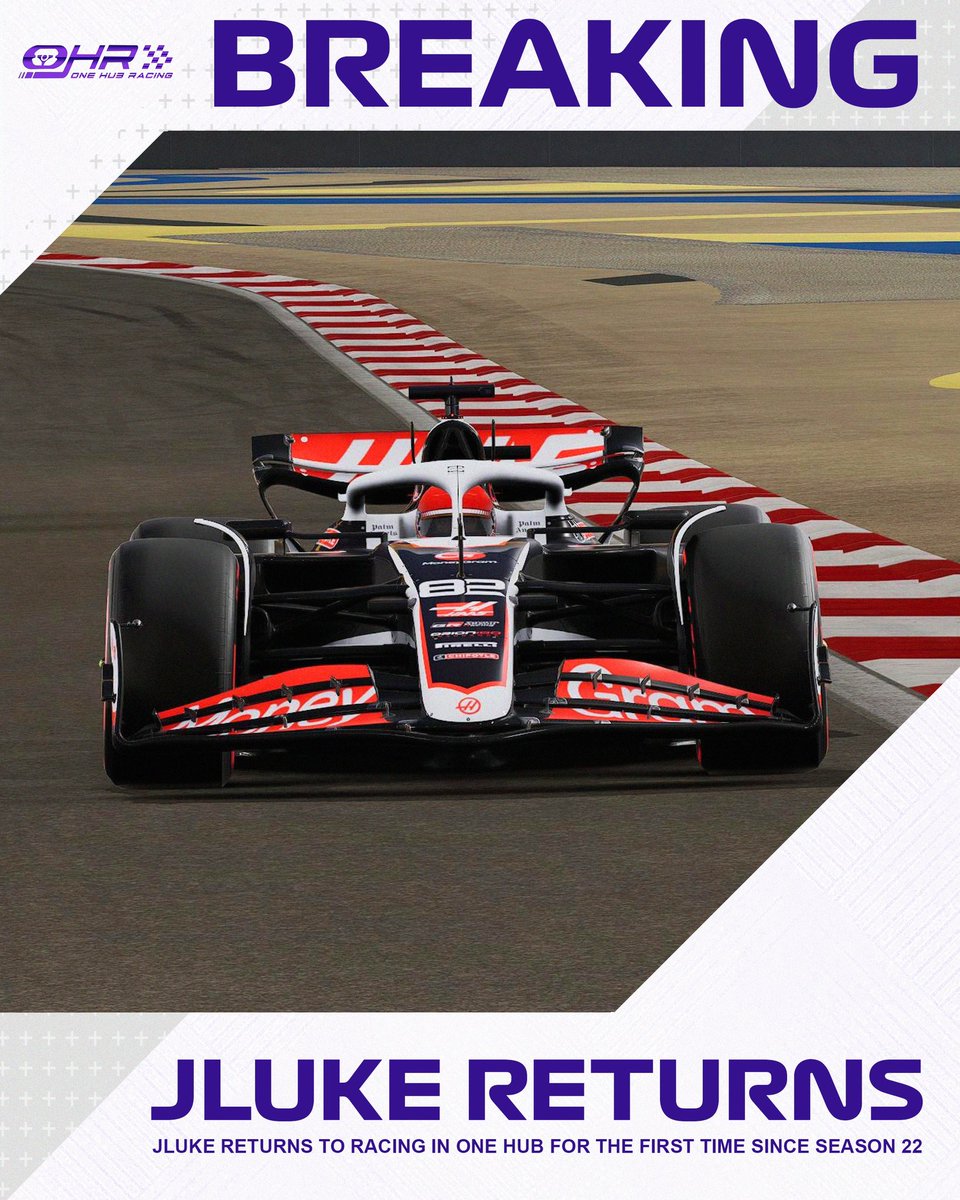 THE RUMOURS ARE TRUE!

<a href="/ART_Jluke/">Jamie 🏴󠁧󠁢󠁥󠁮󠁧󠁿👑</a> makes his return to the OHR grid this Sunday for the first time since Season 22!

#Return #BreakingNews‌
