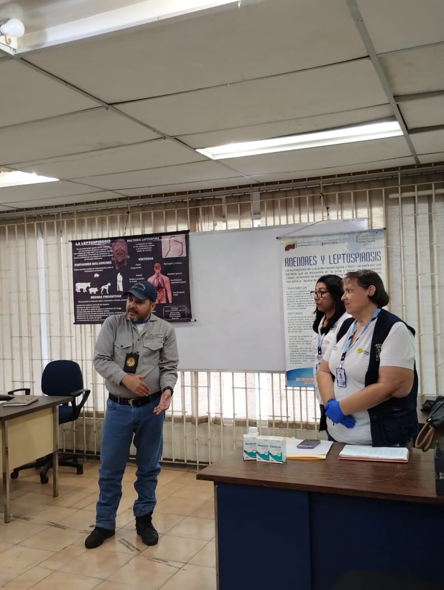 Realizan sesión educativa en Corpoelec para Control de Roedores y Parasitosis, esto forma parte de las políticas emanadas por el presidente <a href="/NicolasMaduro/">Nicolás Maduro</a> y el gobernador <a href="/FreddyBernal/">Freddy Bernal</a>, en aras de mitigar riesgos sanitarios.