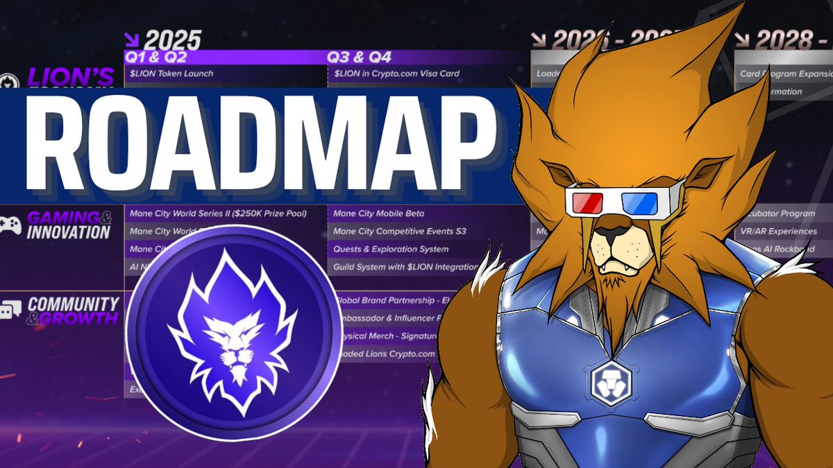 🦁 $LION Token Drop Soon ⌛

LION wants to become more than just a meme with their goals:
✅ Lion Visa Card 💳 
✅ Token buyback 🔥 
✅ Global Community Meet-up 👥
✅ Mane City Expansion 🎮 

Learn more about the vision and future plans of the LION Token in the video below 👇