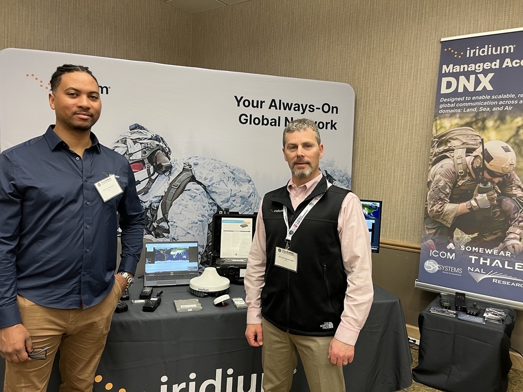 IridiumComm's tweet image. Iridium is proud to be participating in @AFCEA #TechNet Pacific Northwest! Stop by the booth to learn the latest about Iridium's truly global, resilient solutions - a must for any #PACE plan and critical comms. #ACEofPACE #milsatcom #c4isr