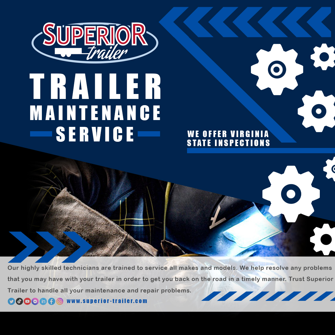 SuperiorTrailer's tweet image. At Superior Trailer, we take pride in offering a comprehensive range of services to meet all your trailer needs! 

Schedule Service Here!: superior-trailer.com/parts-service/

#SuperiorTrailer #TrailerServices #CustomFabrication