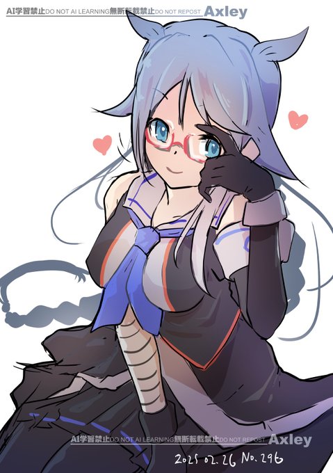 メガネっ娘海風#艦これ版深夜の真剣お絵描き60分一本勝負 #艦これ版真剣お絵描き60分一本勝負_20250226 