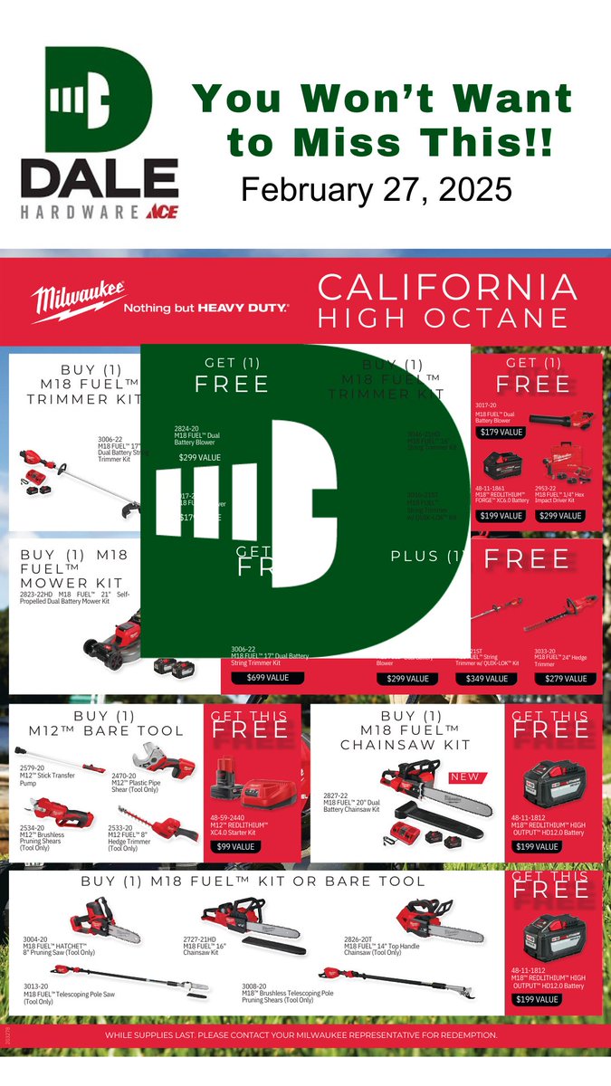 Dale Hardware tweet media