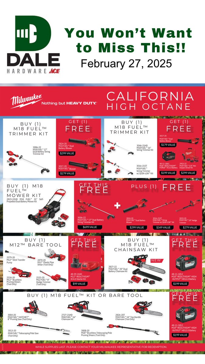 Dale Hardware tweet media