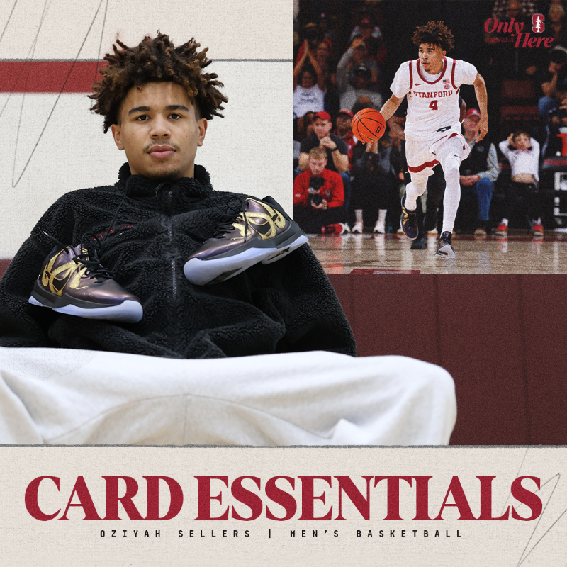 GoStanford's tweet photo. Card Essentials: Oziyah Sellers

The junior guard explains some of his essentials ahead of @StanfordMBB's final home games of the season 🏀

Check out Oziyah's essentials below!

#GoStanford x @OziyahSellers