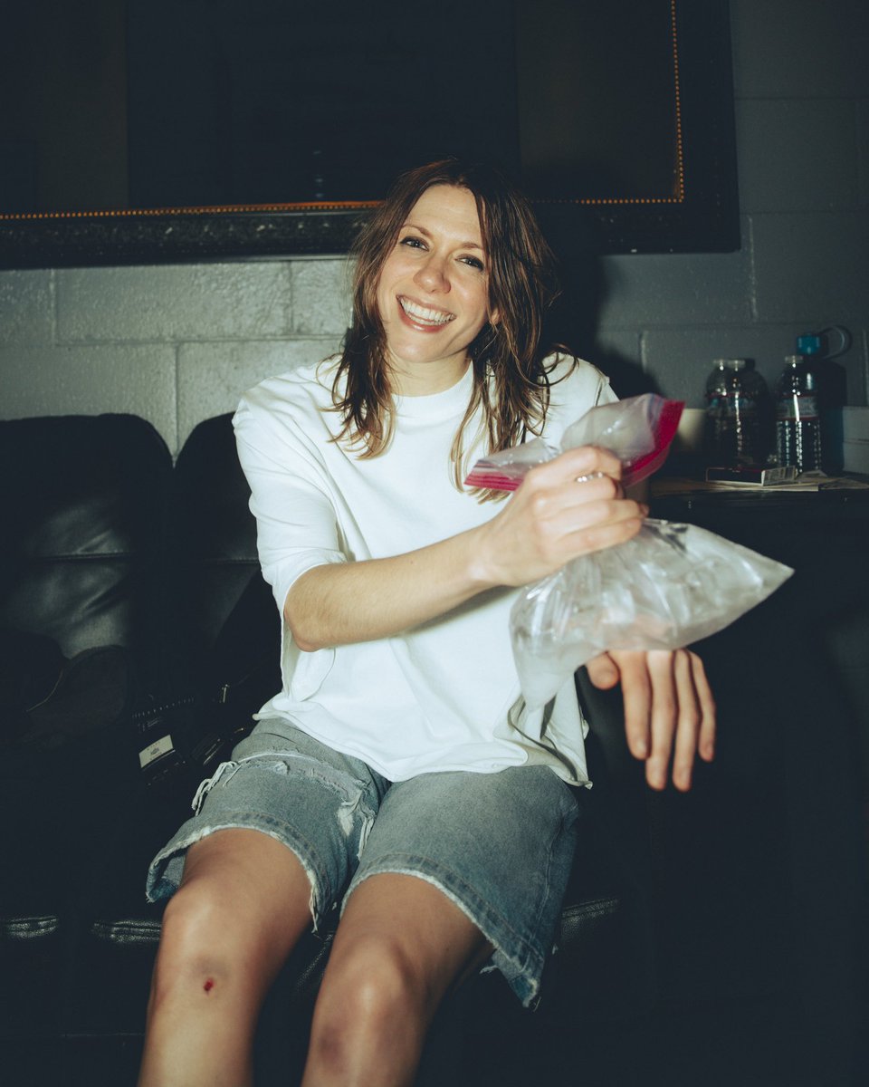 first show was a dream. thank u sacramento for the unbelievable energy. just released *a few* more tix for tonight’s show in seattle so scoop them up before we’re sold out. last slide is me icing my hand which i somehow injured going too hard during irish goodbye ☘️☘️☘️