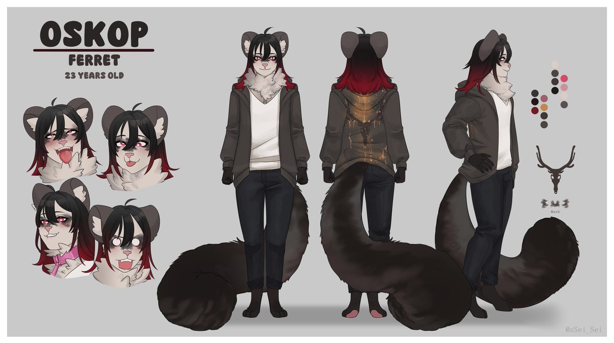 Finally decided to put something here haha. Mostly just throwing in my art I got a few weeks ago from a really talented artist! <a href="/sSei_Sei/">⦕Ｓｅｉ⦖</a>

Thank you again for doing that commission! It was the first in my whole life, and I love how it turned out!

#furry #art #commissions
