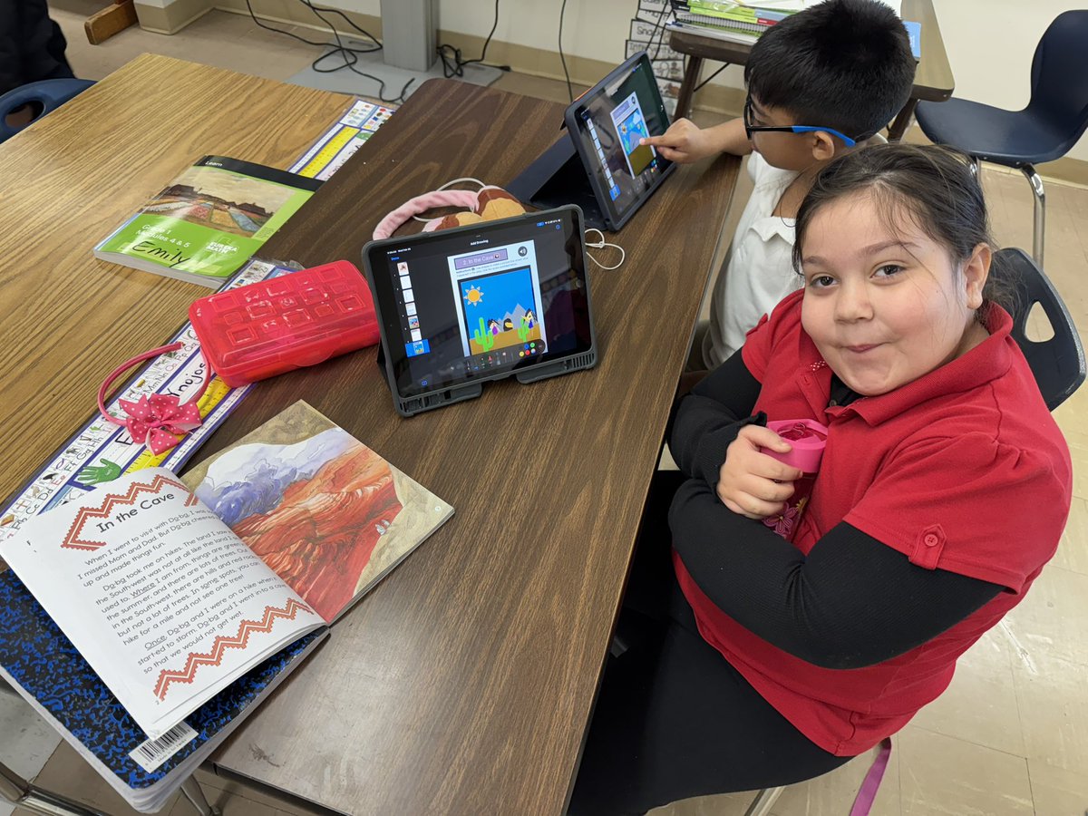 Arcy Aguina (@arcyaguina) on Twitter photo 🚀 Boosting reading comprehension with Keynote & Amplify! 📖✨ Students dive into the beginning, middle, and end of the chapter, then bring their favorite part to life using shapes & drawing tools! 🎨📚<a href="/EPISD_ITS/">EPISD Digital Learning</a> <a href="/MacArthur_EPISD/">MacArthur PK-8</a> <a href="/EPISDAcademics/">EPISD Academics</a> <a href="/ELPASO_ISD/">El Paso ISD</a> 🚀 Boosting reading comprehension with Keynote & Amplify! 📖✨ Students dive into the beginning, middle, and end of the chapter, then bring their favorite part to life using shapes & drawing tools! 🎨📚<a href="/EPISD_ITS/">EPISD Digital Learning</a> <a href="/MacArthur_EPISD/">MacArthur PK-8</a> <a href="/EPISDAcademics/">EPISD Academics</a> <a href="/ELPASO_ISD/">El Paso ISD</a>