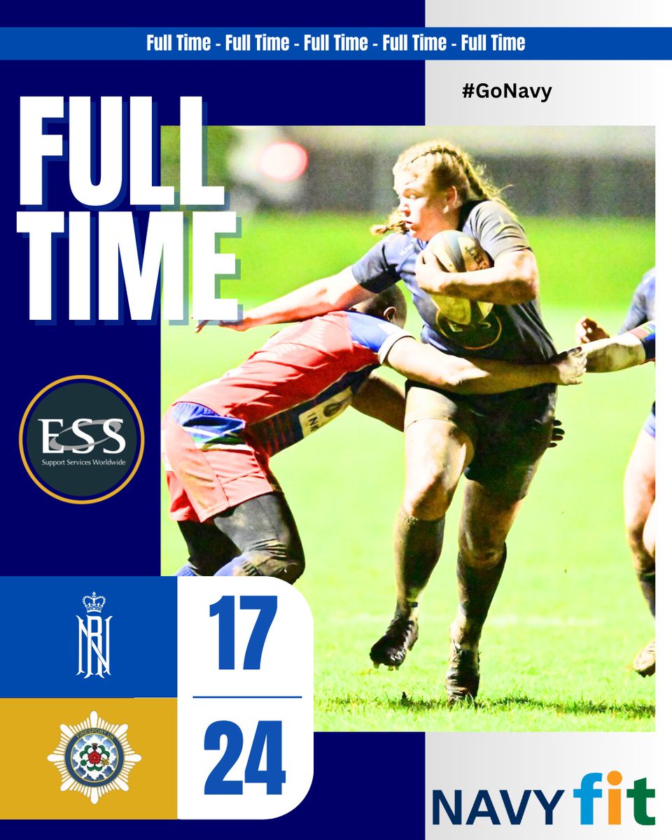 RNRugby's tweet image. Spirited Navy fightback, with two tries and dominating in the scrum,  but the visitors held on to take the win.

Erin Hart and Lucy Honeybell were the RN's try scorers in 2nd half.

#GoNavy #NavyRugby #NavyFit #Portsmouth

📷 @K_W_Photog