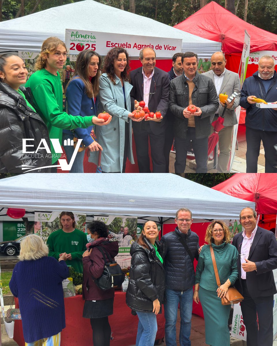 Este sábado 22 de febrero, la ciudad de Almería se convierte en la capital mundial del tomate con la celebración de la 11ª edición del Día del Tomate, un evento solidario de LA VOZ DE ALMERÍA consolidado tras más de una década, E.A.V. presente en esta edición.
#EAVícar