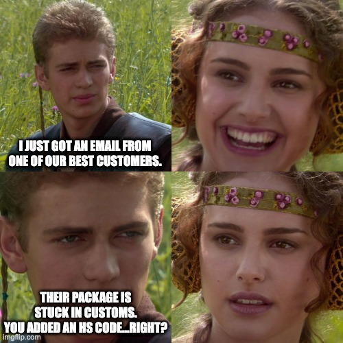 A missing HS code = extra time in customs. 🙃📦