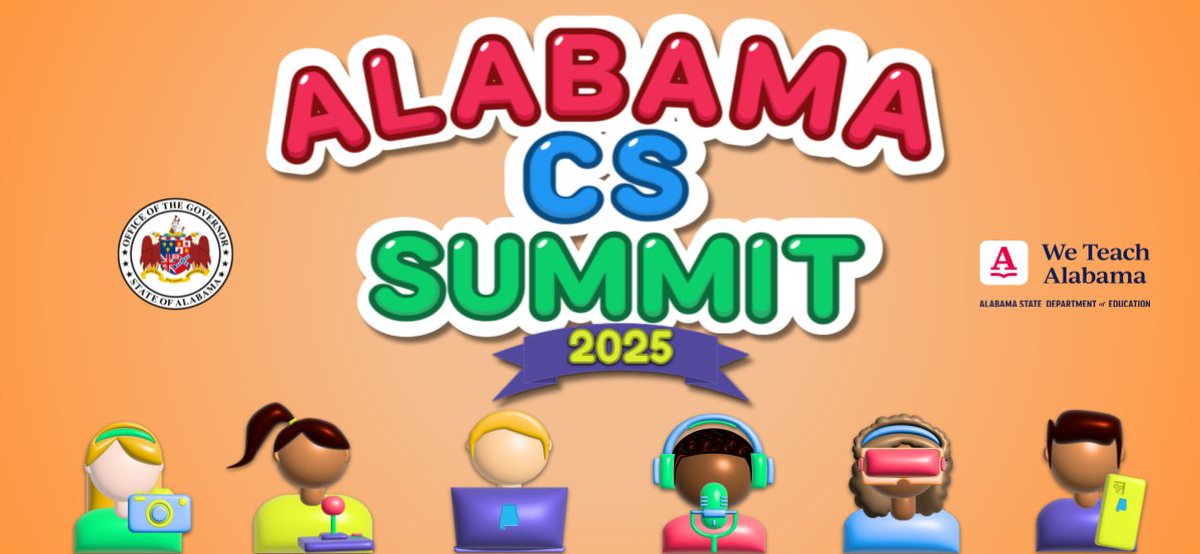 Register to attend the 2025 Alabama CS Summit on April 14! I hope we will see you there! cs4alabama.org/cs-summit.html