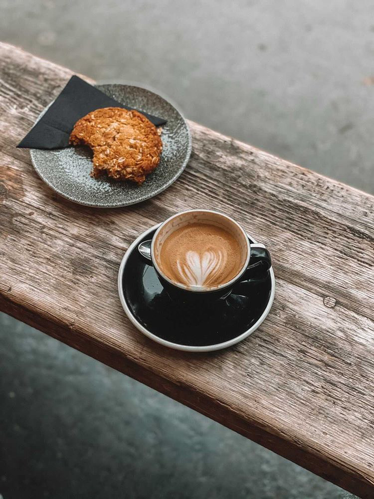 kaffeinelondon's tweet photo. 'Their food is fantastic as well. Many coffee shops do food "on the side" and don't take it seriously, but Kaffeine clearly takes their food seriously  Their quiche is probably the best I've had and served in monolithic slabs, which actually makes it a pretty good lunch deal! https://t.co/mEmWghBhHx