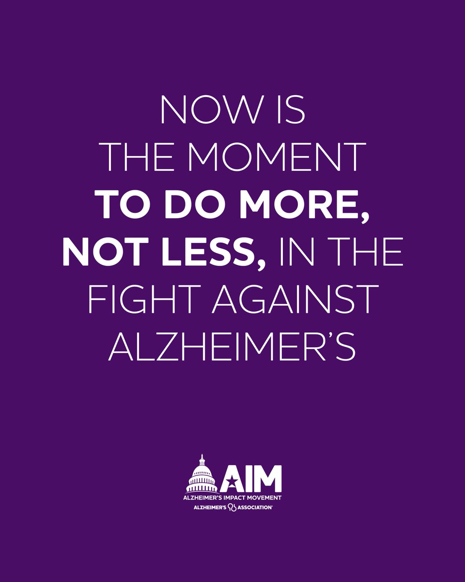Ensure the voices of people living with dementia and their caregivers are heard. Urge your members of Congress to reaffirm their commitment to the Alzheimer’s community today. We’ve made great progress and we cannot afford to stop now. bit.ly/alzaction