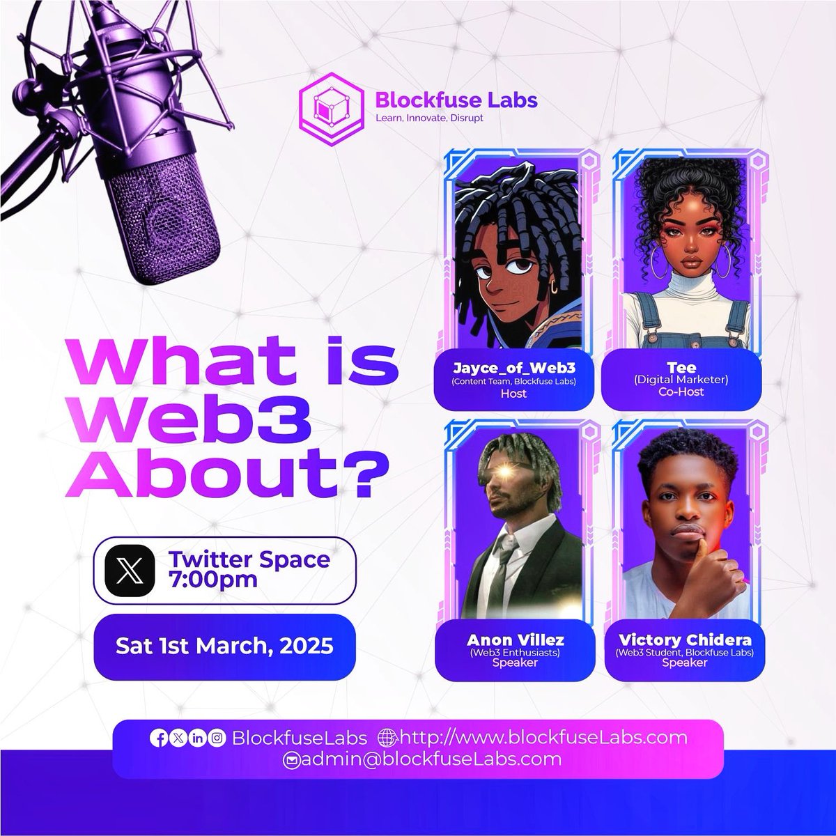 blockfuselabs's tweet image. SPACE! SPACE!! SPACE!!!

Web3, as a novel technology in our part of the world, has raised more questions than answers. What is the story of blockchain in its formative years? What is the recent narrative surrounding Web3? And what future does Web3 promise?

These are the…