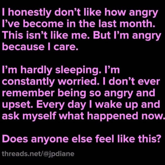 I surpassed anger last night. 🤬🤬🤬