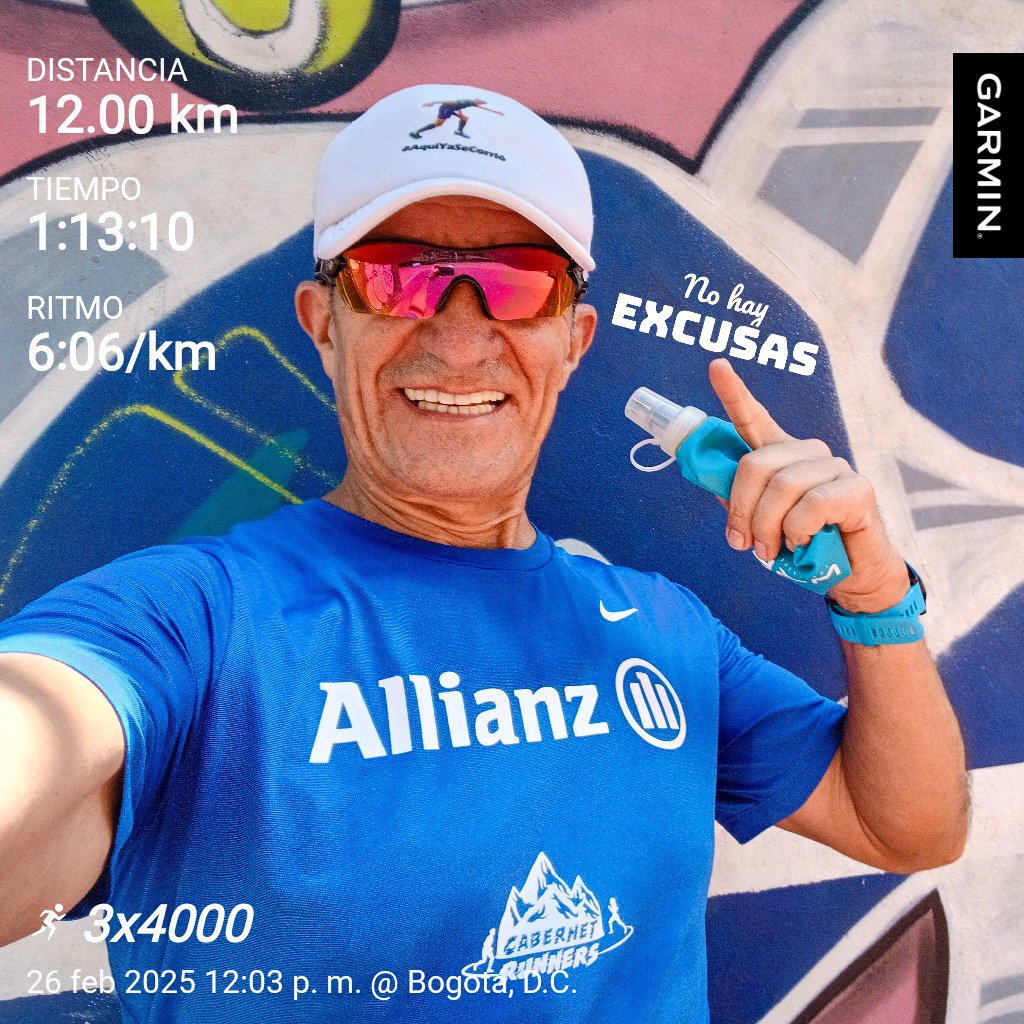 Jaime Villanueva 🇨🇴 (@jaimevillan_) on Twitter photo #AquiYaSeCorrio
Seguimos en el proceso hacia los 42k de la <a href="/maratondecali/">Maraton de Cali</a> poco a poco vamos regresando.
<a href="/Crisita20/">Cris Lepe</a> <a href="/diariodeungor2/">Diario de un gordo</a> <a href="/domelyAmaro/">Miss Pole 🍒</a> <a href="/franklinshark/">Franklin Oliveros </a> <a href="/Juanma_ak/">Juan Manuel</a> <a href="/ManicomioRunner/">Manicomio Runner \m/ 🤪 \m/</a> <a href="/marisaLoar/">єѕтяєℓℓα gαтυиα 🌟</a> <a href="/Only_Jessi/">𝕁𝕖𝕤 ♋️</a> <a href="/PpValdesS/">Pepe Valdes</a> <a href="/yoelegicorrer1/">#Yoelegícorrer</a> <a href="/Aca_Runners/">ProyectoAcáEntreRunners</a> <a href="/LosCobardesTea1/">#LosCobardesTeam</a> <a href="/smaras1970/">SaraMartínez</a> #AquiYaSeCorrio
Seguimos en el proceso hacia los 42k de la <a href="/maratondecali/">Maraton de Cali</a> poco a poco vamos regresando.
<a href="/Crisita20/">Cris Lepe</a> <a href="/diariodeungor2/">Diario de un gordo</a> <a href="/domelyAmaro/">Miss Pole 🍒</a> <a href="/franklinshark/">Franklin Oliveros </a> <a href="/Juanma_ak/">Juan Manuel</a> <a href="/ManicomioRunner/">Manicomio Runner \m/ 🤪 \m/</a> <a href="/marisaLoar/">єѕтяєℓℓα gαтυиα 🌟</a> <a href="/Only_Jessi/">𝕁𝕖𝕤 ♋️</a> <a href="/PpValdesS/">Pepe Valdes</a> <a href="/yoelegicorrer1/">#Yoelegícorrer</a> <a href="/Aca_Runners/">ProyectoAcáEntreRunners</a> <a href="/LosCobardesTea1/">#LosCobardesTeam</a> <a href="/smaras1970/">SaraMartínez</a>