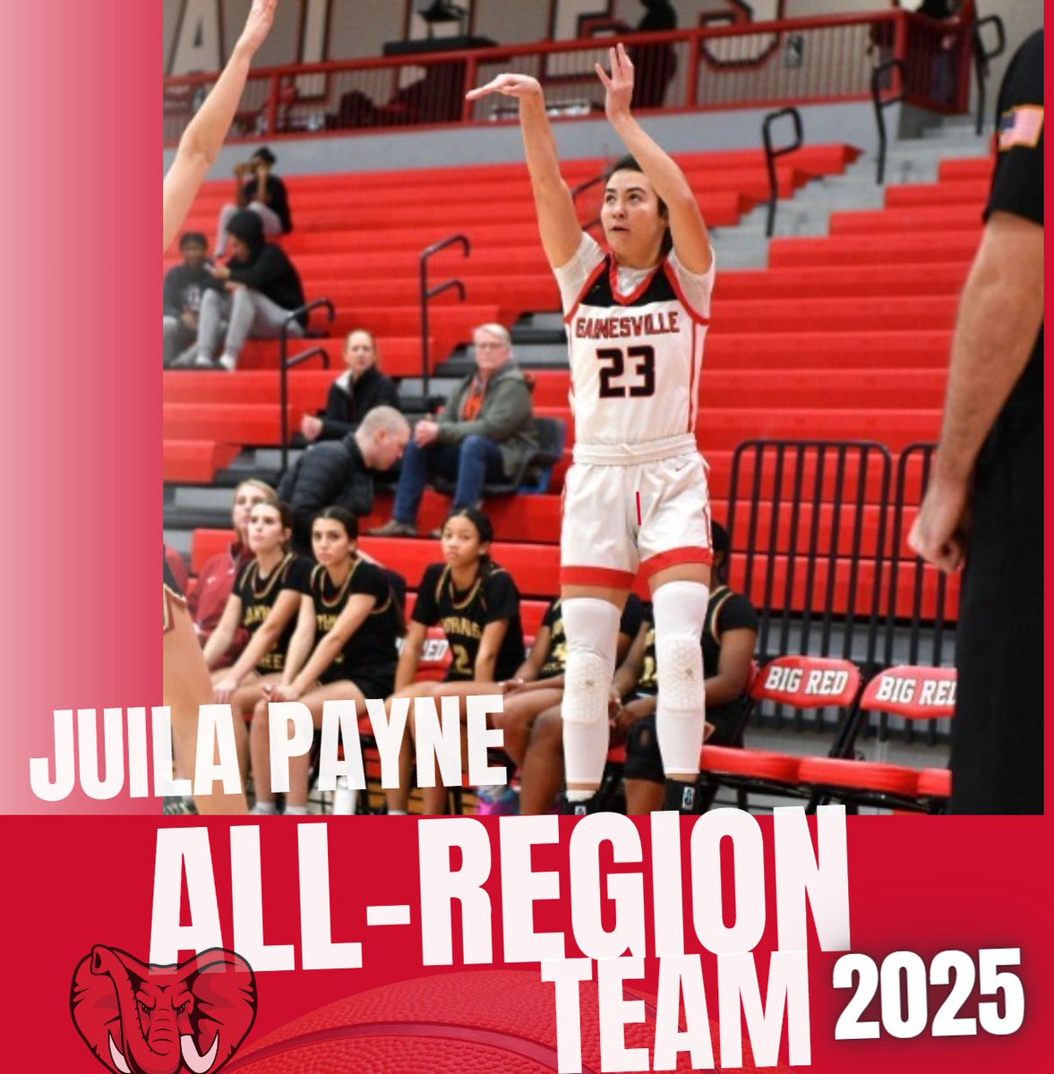 Congrats to Julia Payne,  Named to the All- Region 7 AAAAA TEAM