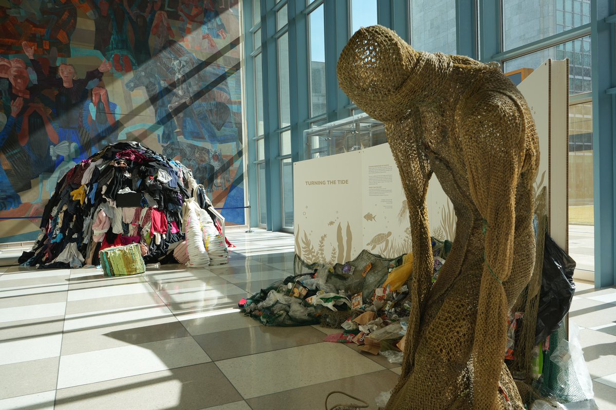 Ambassador Barbara Woodward (@bwoodward_un) on Twitter photo I love swimming in the sea and rivers. I know first hand how the quality of water reflects the health of our planet.
<a href="/EstoniaUN/">Estonia in UN | #StandWithUkraine 🇺🇦</a>’s exhibit on the impact of waste stopped me in my tracks <a href="/UN/">United Nations</a>. And it shows how we can all take action to create less rubbish and protect our planet. I love swimming in the sea and rivers. I know first hand how the quality of water reflects the health of our planet.
<a href="/EstoniaUN/">Estonia in UN | #StandWithUkraine 🇺🇦</a>’s exhibit on the impact of waste stopped me in my tracks <a href="/UN/">United Nations</a>. And it shows how we can all take action to create less rubbish and protect our planet.