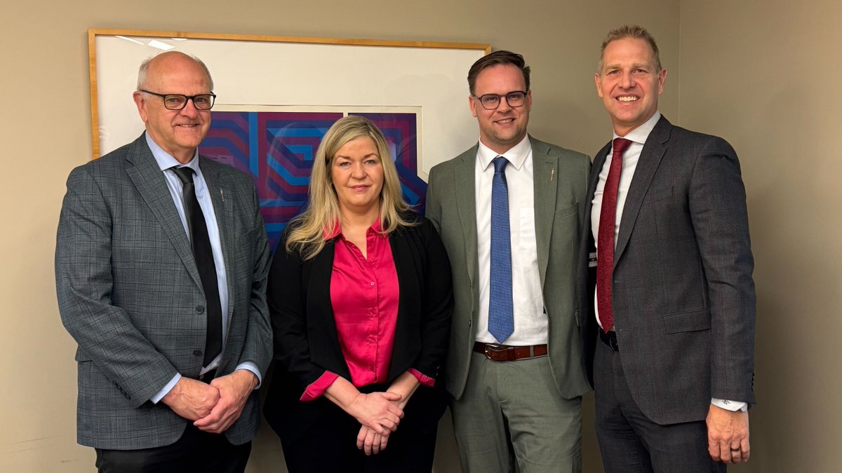 This morning, Mayor Jackie Clayton, Minister Neudorf, MLA Wiebe and I had a meeting to discuss how the province government is engaging in affordability measures across Alberta, and share some of the challenges we face in the Grande Prairie region.