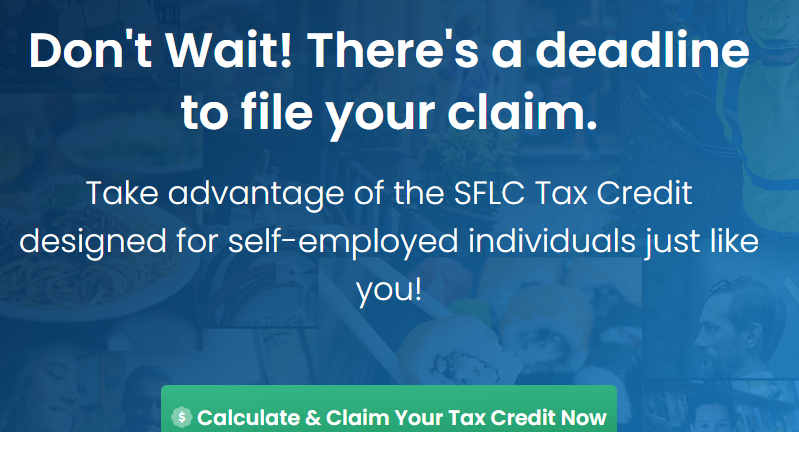 rick_rgf142u's tweet image. Take advantage of the #SFLC Tax credit (Sick and Family Leave Credit) before the April 15th Deadline. If you are an #Entrepreneur #SingleMemberLLC #freelancer #gigworker #selfemployed or 1099 worker who was impacted by the pandemic in 2020 or 2021 selfemployed.claims/ubs/worksmarte…