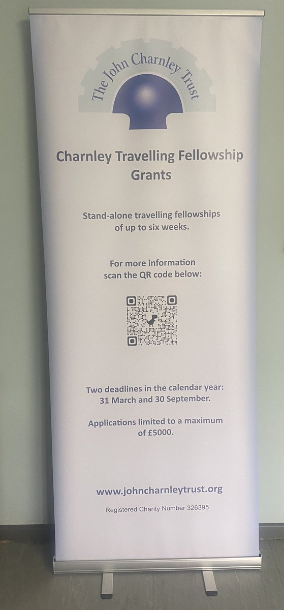 WLLU Courses (@wrightingtonllu) on Twitter photo Are you going to #BHS2025?
Would you like to find out more about the Charnley Travelling Fellowship Grants?
Come and visit The John Charnley Trust in the exhibition space.
We will also have a supply of books for sale (pre-order available). Don’t miss out!
<a href="/BritishHip/">British Hip Society</a> Are you going to #BHS2025?
Would you like to find out more about the Charnley Travelling Fellowship Grants?
Come and visit The John Charnley Trust in the exhibition space.
We will also have a supply of books for sale (pre-order available). Don’t miss out!
<a href="/BritishHip/">British Hip Society</a>