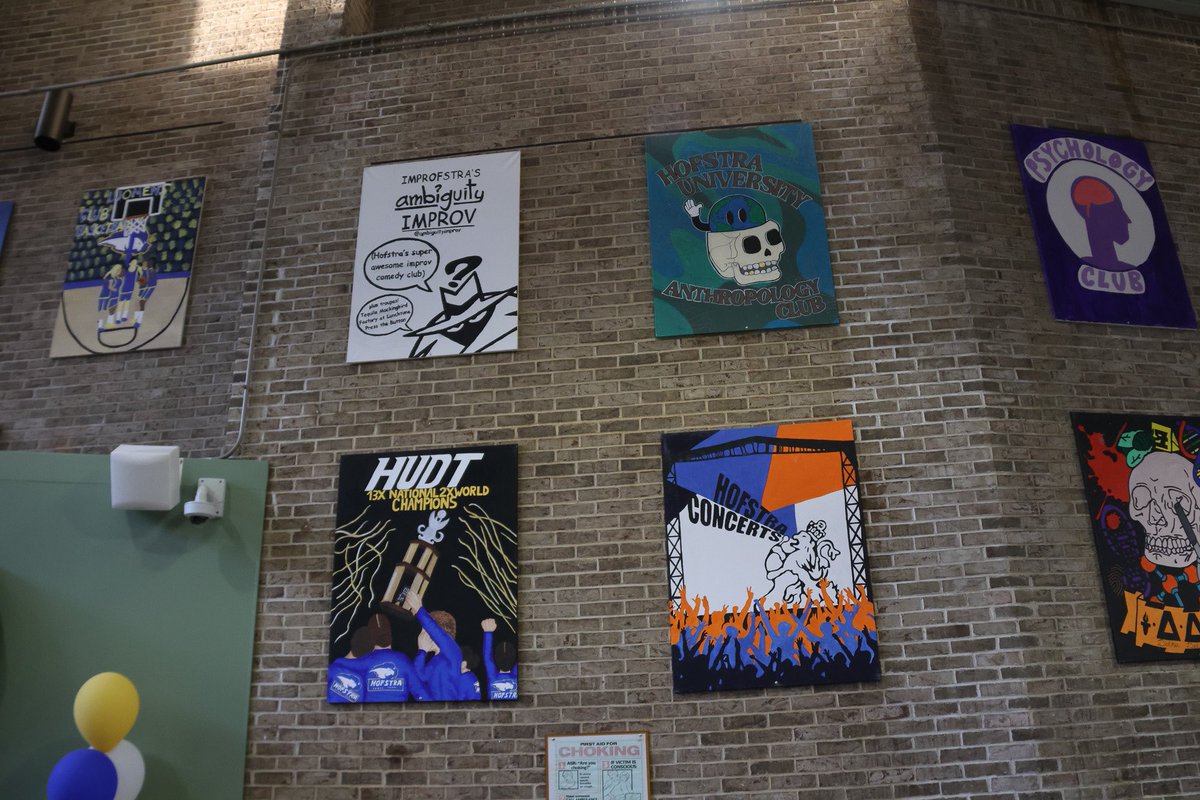 Check out the club canvases in the Student Center!!