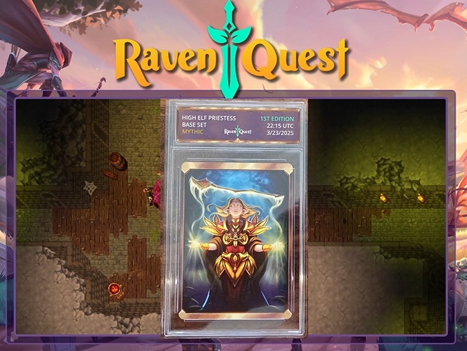 BunnyMeow (@xbunnyxmeowx) on Twitter photo 🌟 RavenCard Slabs 🌟
🥳 As a trading card collector, this is one of the extras coming to <a href="/RavenQuestGame/">RavenQuest</a> that I'm excited about. Players who pull a mythic or legendary RavenCard can request a physical slab of that card.
😕 For those who don't know what this means:
ℹ️ 🌟 RavenCard Slabs 🌟
🥳 As a trading card collector, this is one of the extras coming to <a href="/RavenQuestGame/">RavenQuest</a> that I'm excited about. Players who pull a mythic or legendary RavenCard can request a physical slab of that card.
😕 For those who don't know what this means:
ℹ️