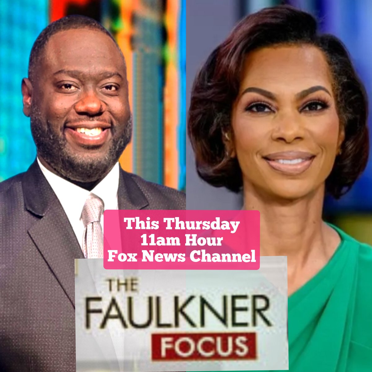 hicksreport's tweet image. Tune in tomorrow / #Thursday as I join the @faulknerfocus on #FoxNewsChannel during the 11am hour. As always, it is going to be good.
Be a part of the movement and help us top 2.6m viewers.
@HARRISFAULKNER
#HarrisFaulkner #Grambling #Southern