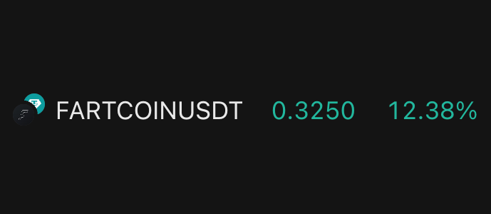 Market nuking

Many calling for the end of the cycle

Meanwhile FARTCOIN is

*checks notes*

+12% on the day

We are not a serious industry