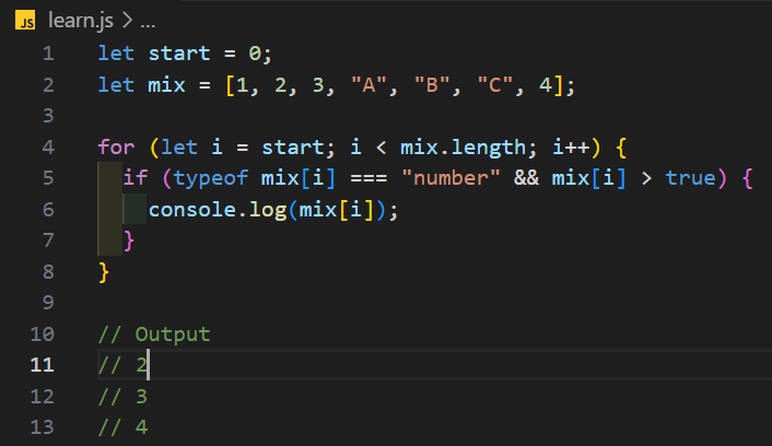 MOUT3EFI's tweet image. #javaScript
#JSAssignments
#ElzeroWebSchool
It is strictly forbidden to use numbers and you can use variable values
The required thing is to print only numbers from the number two to the end
Think a little bit about logic how you will make the Loop ignore number 1
use loop for