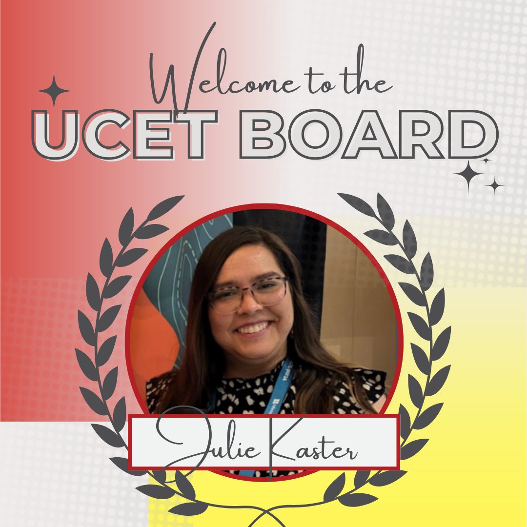 We are so excited to announce the results of the UCET board elections - Congratulations to Traci Rindlisbach, Julie Kaster, Carol Nef, and Havilah Jones. #UCET25