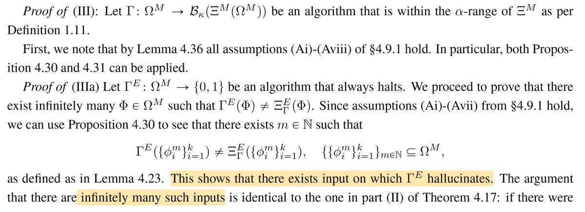 Why 'I don’t know' is the true test for AGI—it’s a strictly harder problem than text generation!

This magnificent 62-page paper (arxiv.org/abs/2408.02357) formally proves AGI hallucinations are inevitable, with 50 pages (!!) of supplementary proofs.
