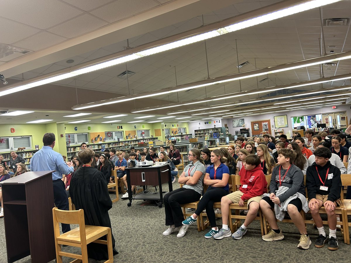 Thank you Judge Crown for sharing your judicial expertise with us <a href="/NNMSWildcats/">NNMS</a>  <a href="/NNMSPTO/">NNMS PTO</a>  <a href="/collierschools/">Collier County Public Schools</a>