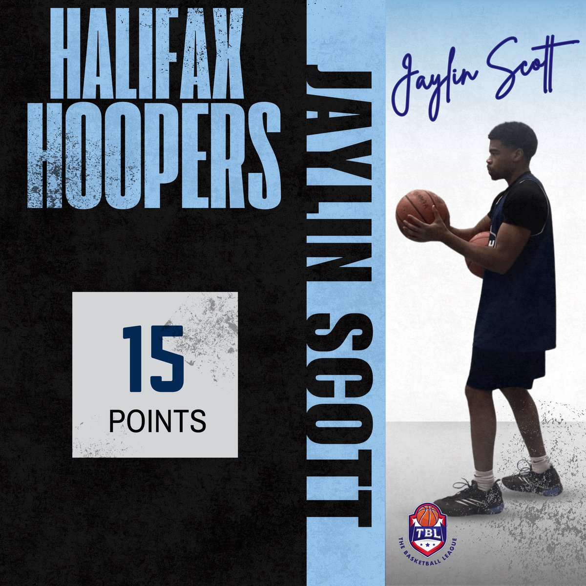 Big win in Moncton! The Hoopers take down Tri City Tide and keep the momentum rolling! #HalifaxHoopers #TBL