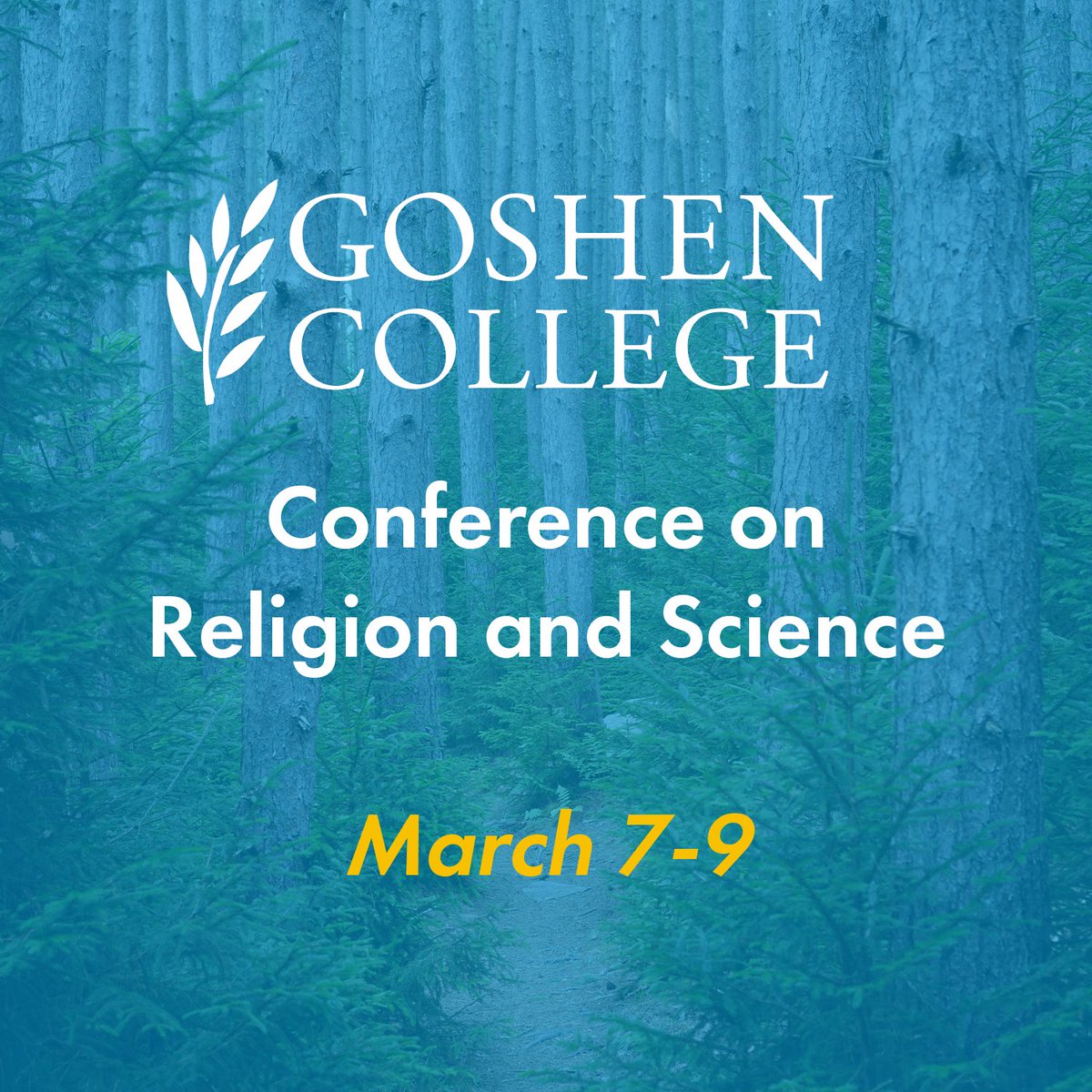 Goshen College is hosting their annual Conference on Religion and Science this year on March 7-9! ACC Executive Director Douglas Day Kaufman will be preaching at this conference.

Interested? Learn more and register here: bit.ly/41kRQXA