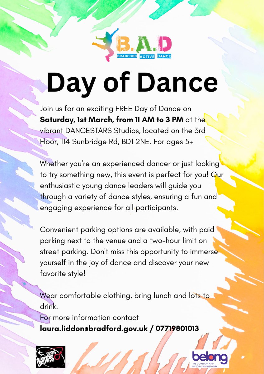 Bradford Active Dance CIC (B.A.D) tweet media