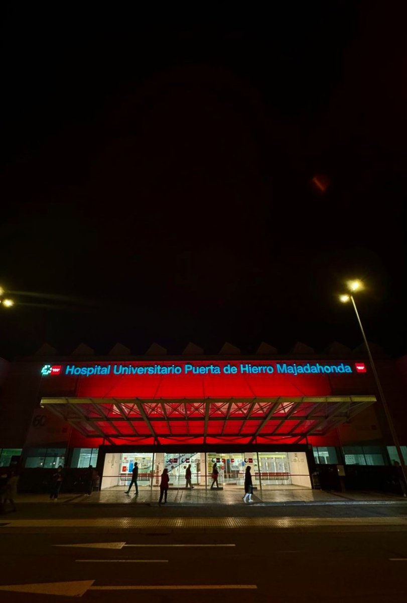 Mariana Brandão (@msbbrandao) on Twitter photo Lights on at <a href="/HospitalPdH/">Puerta de Hierro</a> to comemorate #HCM Awareness Day 🫀
The present is already brighter for #HCM patients 🙏 <a href="/cardiopdh/">Cardiología Puerta de Hierro🫀</a> <a href="/dr_pavia/">Pablo Garcia-Pavia</a> <a href="/fernidom/">Fernando Domínguez</a> <a href="/rbarvil/">Roberto Barriales-Villa</a> <a href="/IacopoOlivotto/">iacopo olivotto</a> <a href="/seccCFyGenetCV/">Sección Cardiopatías Familiares y Genética CV SEC</a> <a href="/escardio/">European Society of Cardiology</a> Lights on at <a href="/HospitalPdH/">Puerta de Hierro</a> to comemorate #HCM Awareness Day 🫀
The present is already brighter for #HCM patients 🙏 <a href="/cardiopdh/">Cardiología Puerta de Hierro🫀</a> <a href="/dr_pavia/">Pablo Garcia-Pavia</a> <a href="/fernidom/">Fernando Domínguez</a> <a href="/rbarvil/">Roberto Barriales-Villa</a> <a href="/IacopoOlivotto/">iacopo olivotto</a> <a href="/seccCFyGenetCV/">Sección Cardiopatías Familiares y Genética CV SEC</a> <a href="/escardio/">European Society of Cardiology</a>