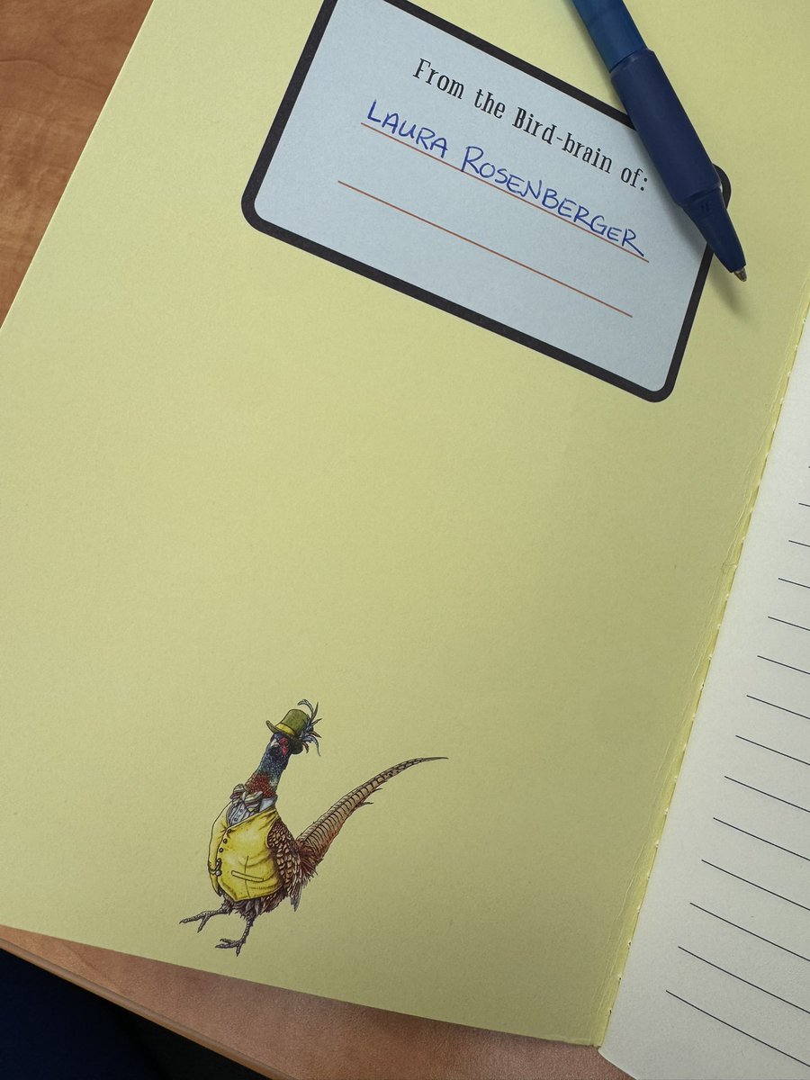 LauraRosenbergerMD (@rosenbergermd) on Twitter photo Fun Fact: I love 💙 notebooks. I take notes 🖊️ on 📄! I was gifted this brilliant notebook 📓 today from my dear <a href="/DukeSurgOnc/">Duke Surgical Oncology</a> friend <a href="/suziehillmd/">suziehillmd</a>! Thank You! 🙏👏 #magniPHEASANT 🐓 ideas 💡 🔜 coming soon! Fun Fact: I love 💙 notebooks. I take notes 🖊️ on 📄! I was gifted this brilliant notebook 📓 today from my dear <a href="/DukeSurgOnc/">Duke Surgical Oncology</a> friend <a href="/suziehillmd/">suziehillmd</a>! Thank You! 🙏👏 #magniPHEASANT 🐓 ideas 💡 🔜 coming soon!