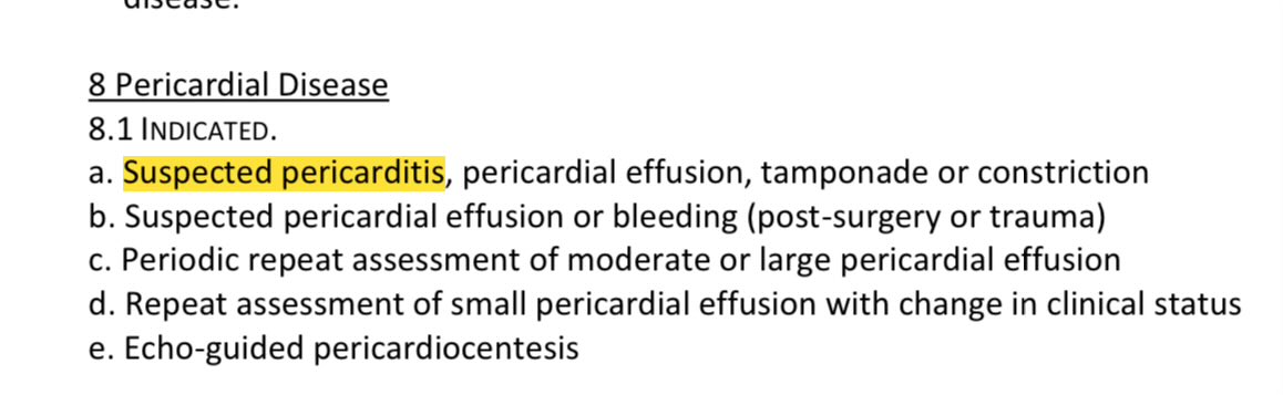 EBezant's tweet photo. @cardiacjoshi @jabberwock951 @VirtueOfNothing @TheEMboardround Thanks for the info. Do you have a link to that guideline? This BSE guidelines seem to suggest echoing. 

https://t.co/9BC2OJW5dR https://t.co/4KWc2Dvxaw