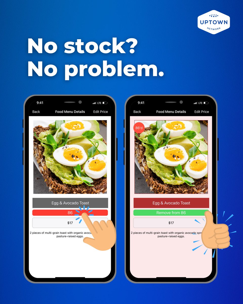 Adjust your menu to #SupplyChain fluctuations in real time to protect margins, improve the guest experience, and support your staff. Message us to learn more: uptownnetwork.com

#FoodAndBeverage #Hospitality #Restaurants #Sustainability #GuestExperience #ChefLife