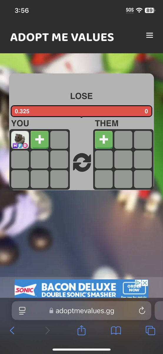 Trading mega chocolate chow dog