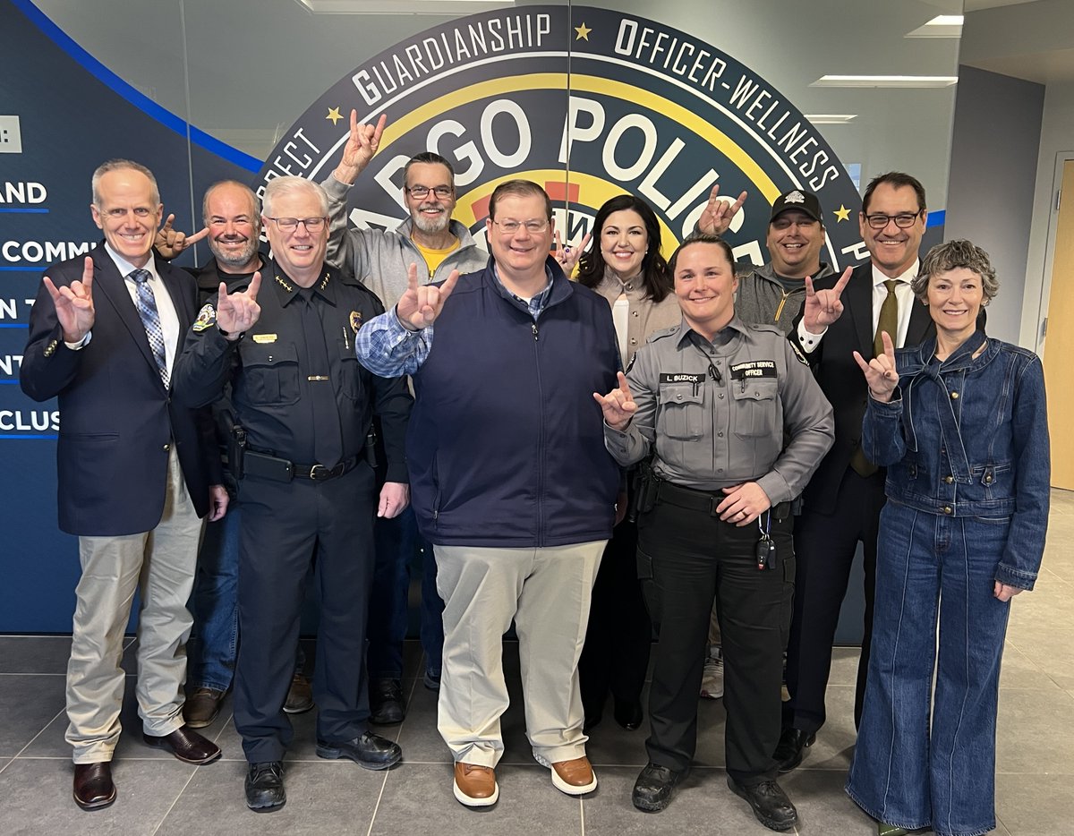 Dave Cook (@ndsupresident) on Twitter photo Proud Bison moment! Today, Skip Anderson from our Department of Animal Sciences was honored by the <a href="/FargoPolice/">Fargo Police</a> for meeting animal care needs during a traveler's medical emergency in December. His actions exemplify the spirit of our community. #GoBison Proud Bison moment! Today, Skip Anderson from our Department of Animal Sciences was honored by the <a href="/FargoPolice/">Fargo Police</a> for meeting animal care needs during a traveler's medical emergency in December. His actions exemplify the spirit of our community. #GoBison