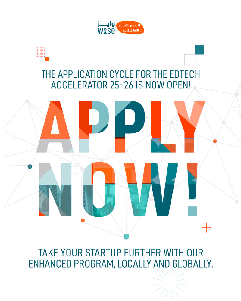 opportunitiesfy's tweet photo. π EdTech innovators, ready to scale? The WISE EdTech Accelerator offers expert mentorship, a global network, and growth support.
π Program Tracks:
πΉ Local Track: Qatar-focused
πΉ International Track
πhttps://t.co/L5G6GrlTnC
#WISEEdTech #EdTech #StartupGrowth #Innovation https://t.co/TF8KnzZjnQ